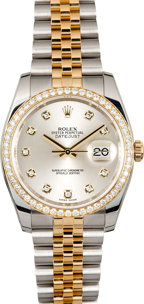 rolex diamond datejust 36mm|Rolex Datejust 36mm for sale.